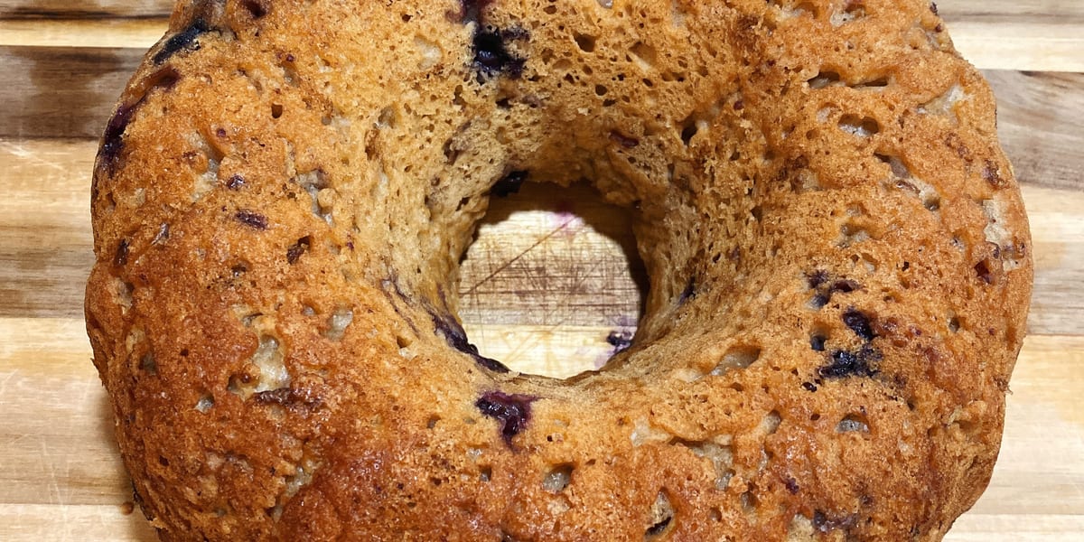 Blueberry Sunrise Bundt