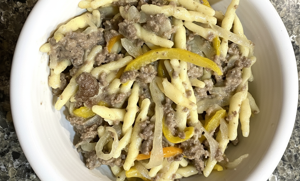 Cheesesteak Pasta